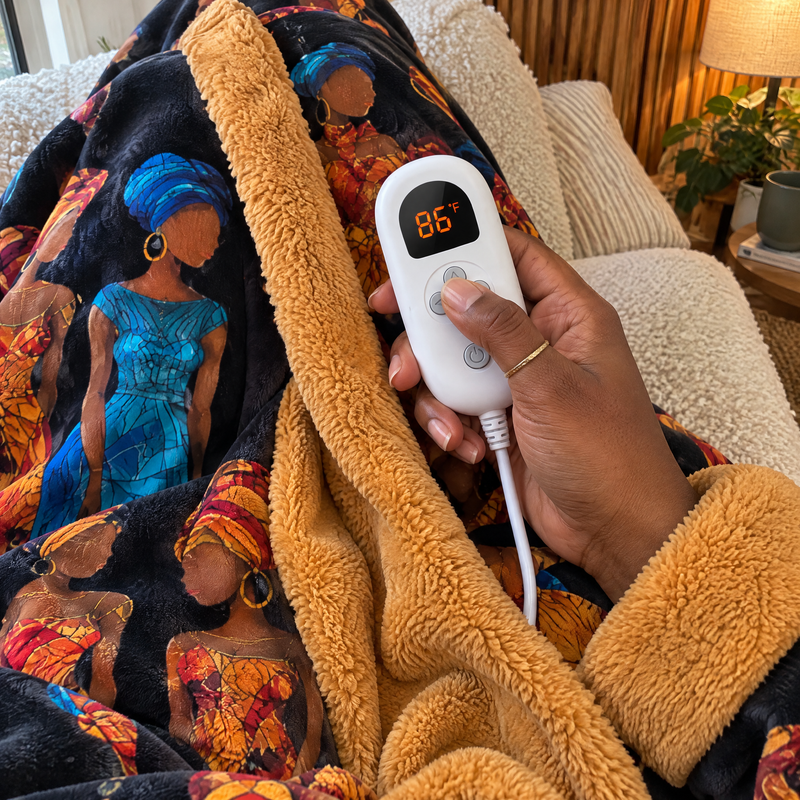 Heat controller in hand